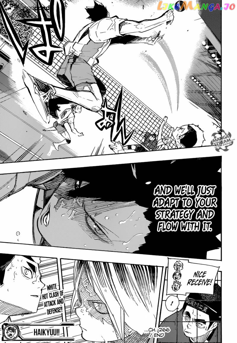 Haikyuu!!, Chapter 266 image 20